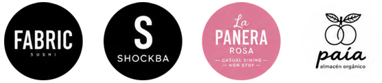 Fabric Sushi, ShockBA, La Panera Rosa y Paía