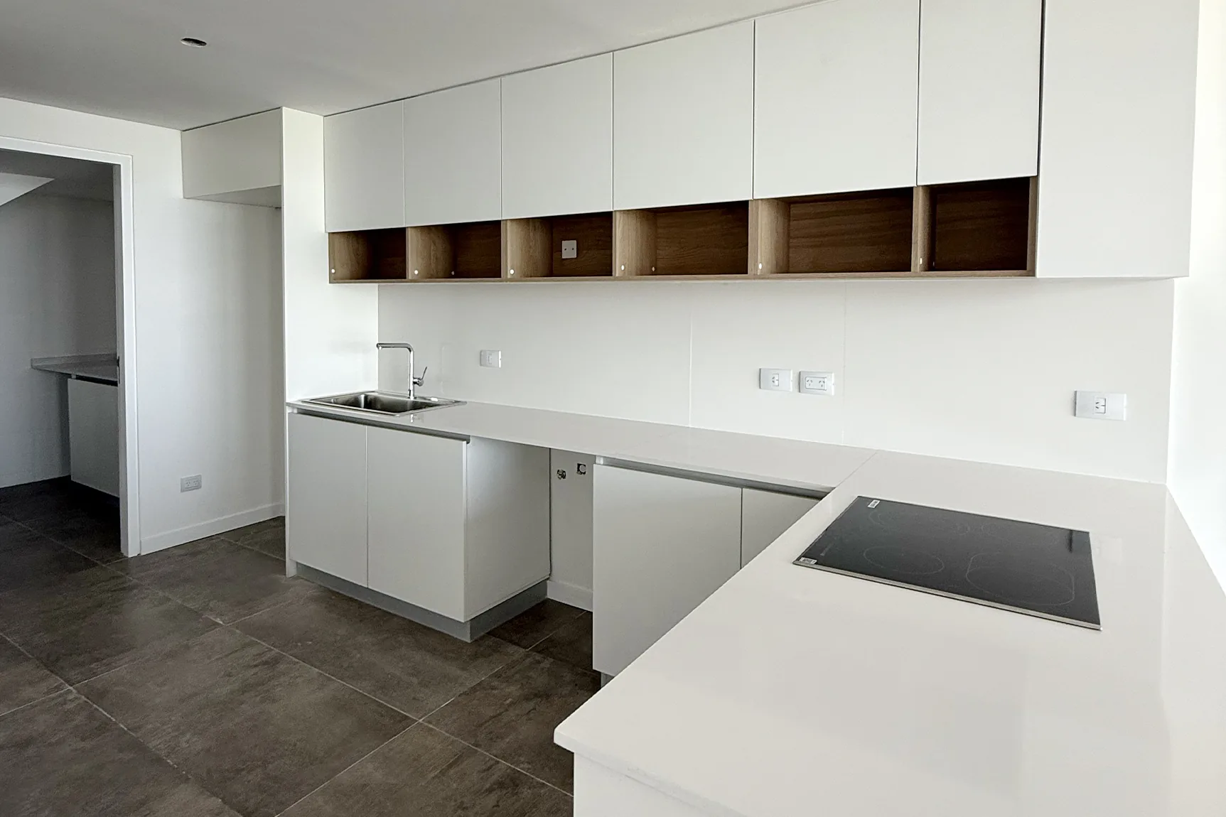 Cocina del triplex D torre Libertador